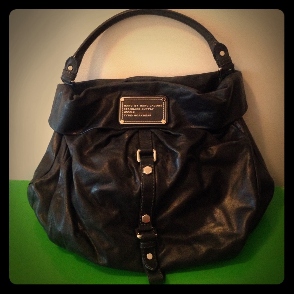 Marc by Marc Jacobs black hobo style bag